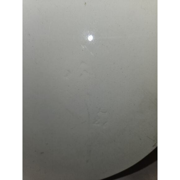 Delft Hand Painted Blue and White Sail Boat Trivet ROUND Vintage GERMANY - Picture 5 of 5